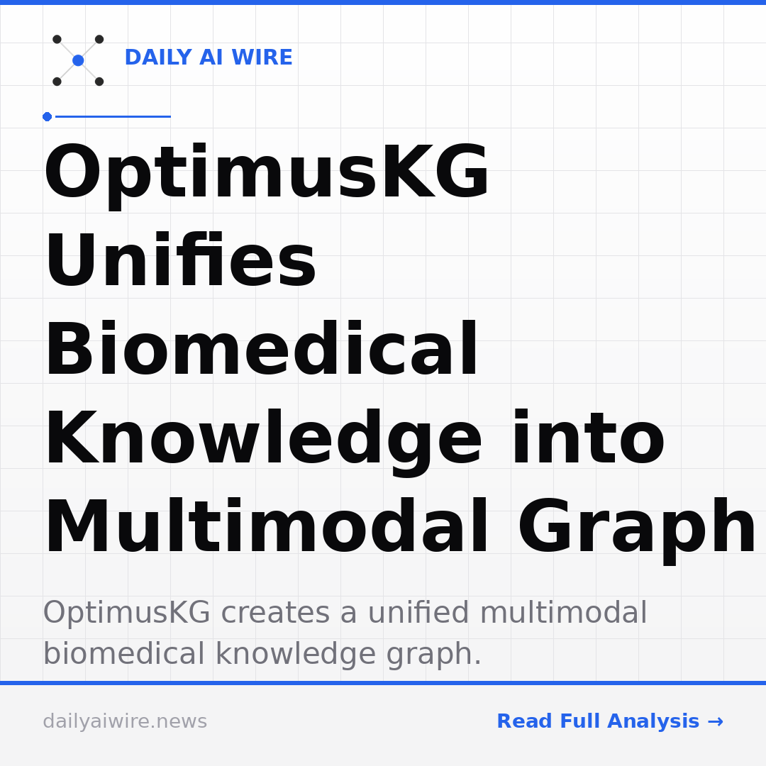 OptimusKG Unifies Biomedical Knowledge into Multimodal Graph